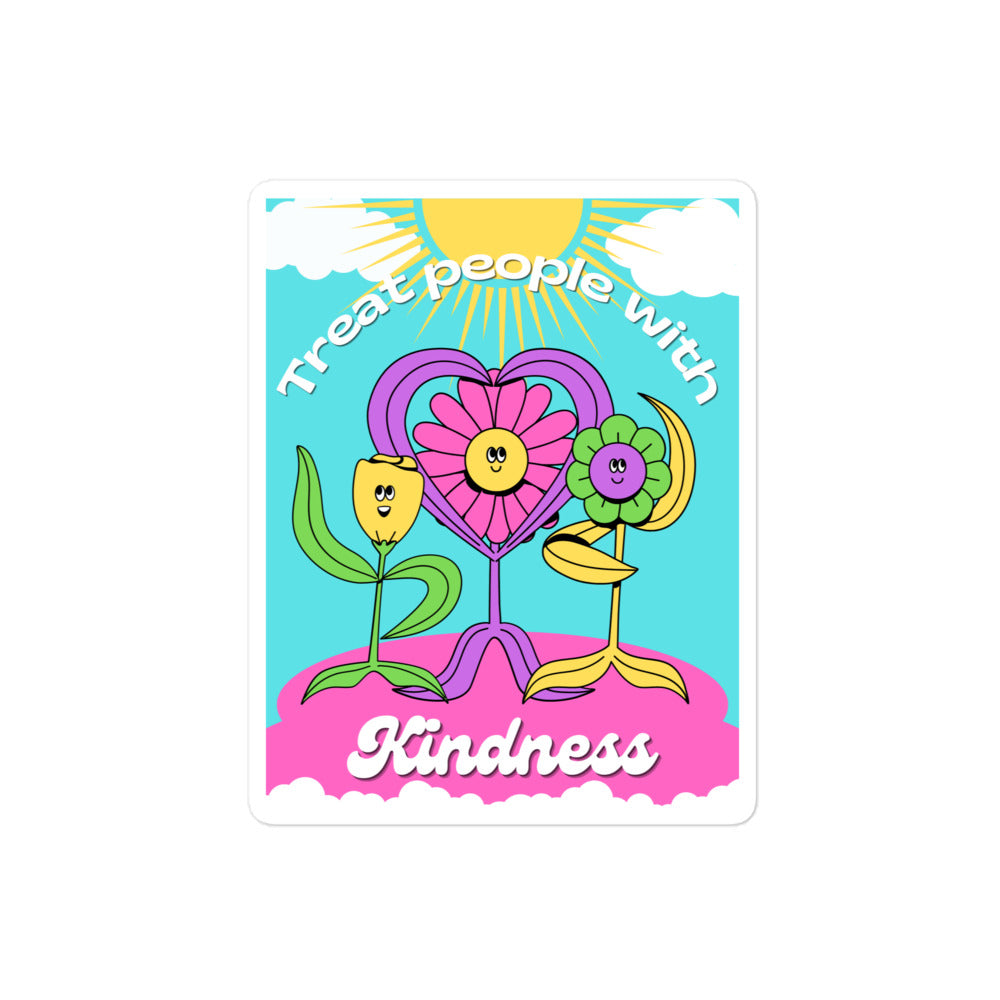 Treat People With Kindness Sticker