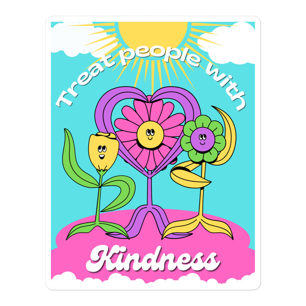 Treat People With Kindness Sticker